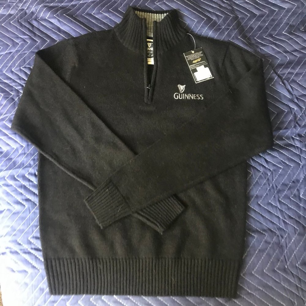 Guiness quarter zip